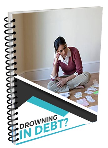 drowning in debt